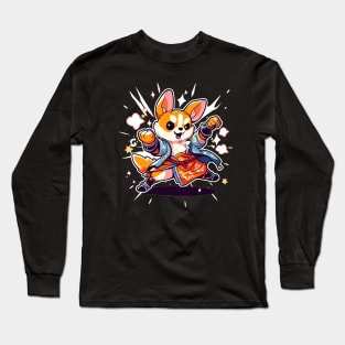 karate dog Long Sleeve T-Shirt